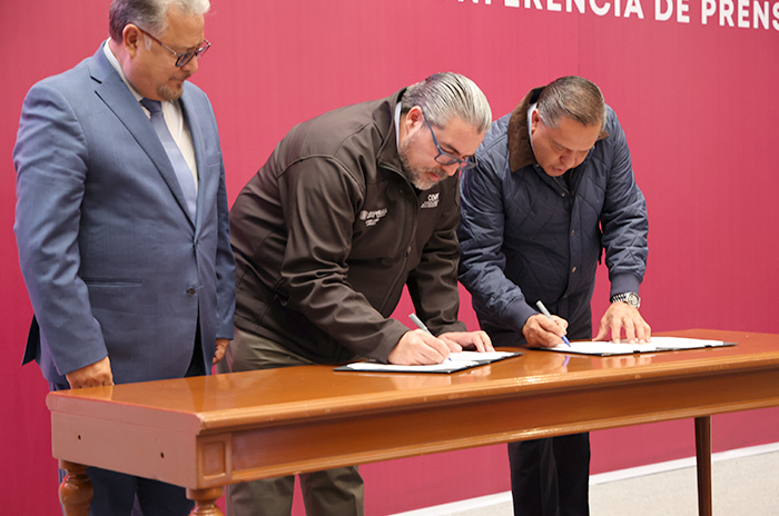 FIRMA CONVENIO DE CONVENIO DE COORDINACIÓN CON EL MUNICIPIO DE TOLUCA